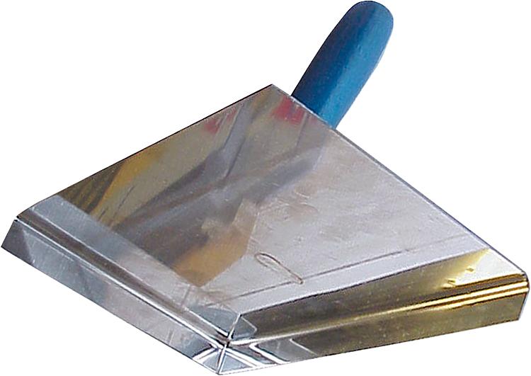 Putz- und Fugenplatte HAROMAC rechts, rostfrei blaues Heft