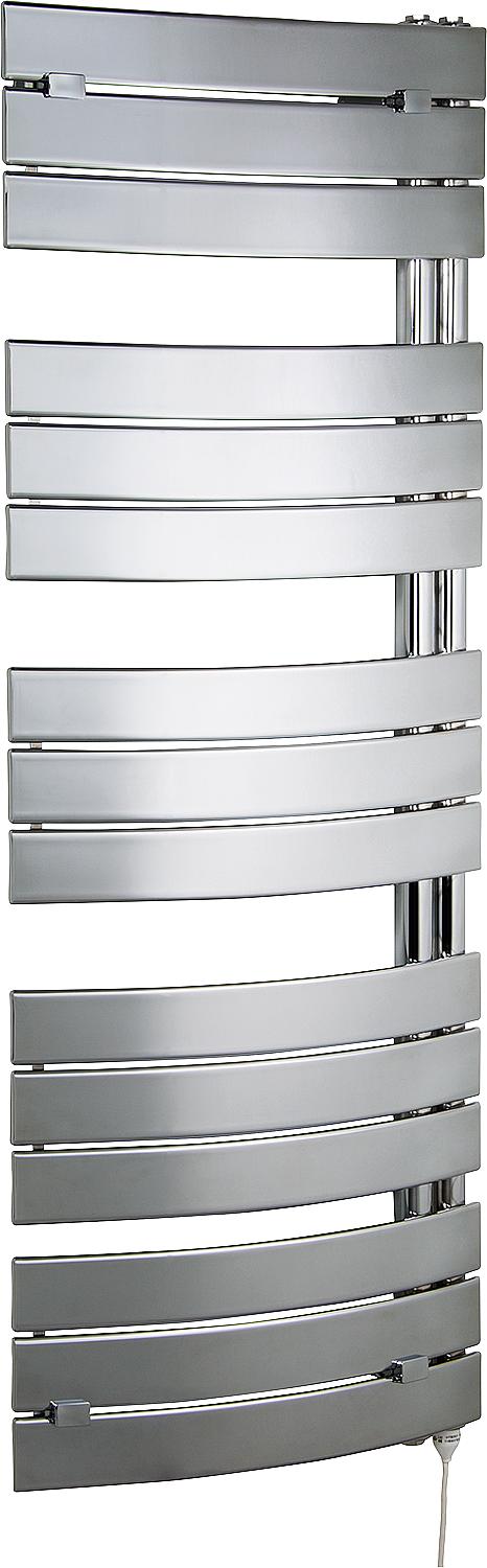 Design Heizkörper Typ Pieve, elektrisch, chrom, LxH:550x1080mm Design Heizkörper Typ Pieve, elektrisch, chrom, LxH:550x1080mm