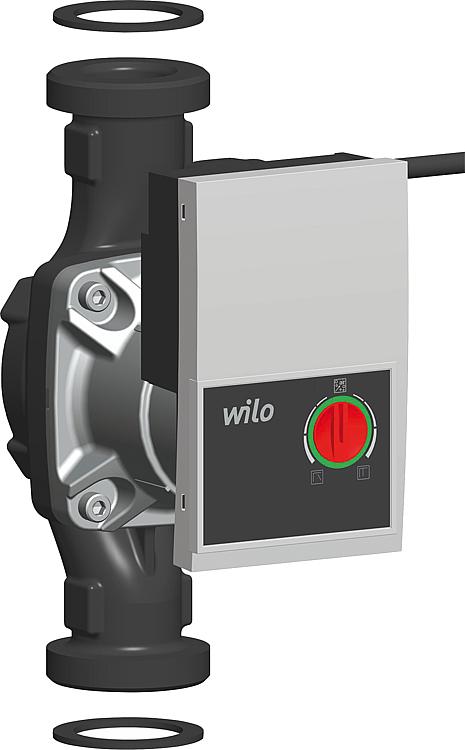 Umwälzpumpe Wilo Yonos Para RS 25/6 Länge 180mm DN40 (1 1/2") AG, 12 Uhr Umwälzpumpe Wilo Yonos Para RS 25/6 Länge 180mm DN40 (1 1/2") AG, 12 Uhr