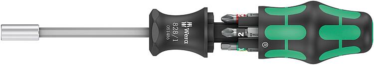 Magazin-Bithalter WERA Kraftform Kompakt 27 Set 1, 7-teilig