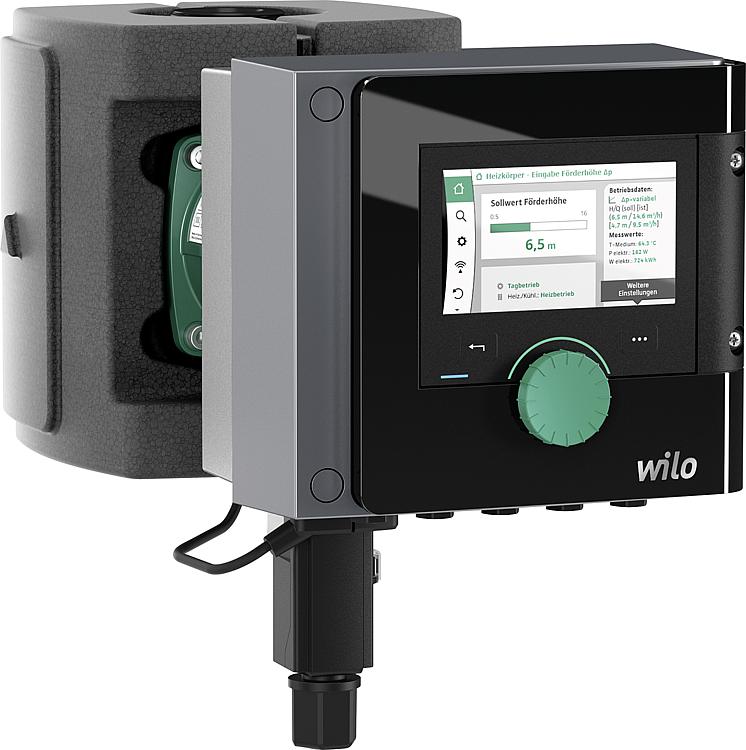 Umwälzpumpe Wilo Stratos Maxo 25/0,5-10(DE), PN10,DN25 (1"), Bl:180mm, 230V Umwälzpumpe Wilo Stratos Maxo 25/0,5-10(DE), PN10,DN25 (1"), Bl:180mm, 230V