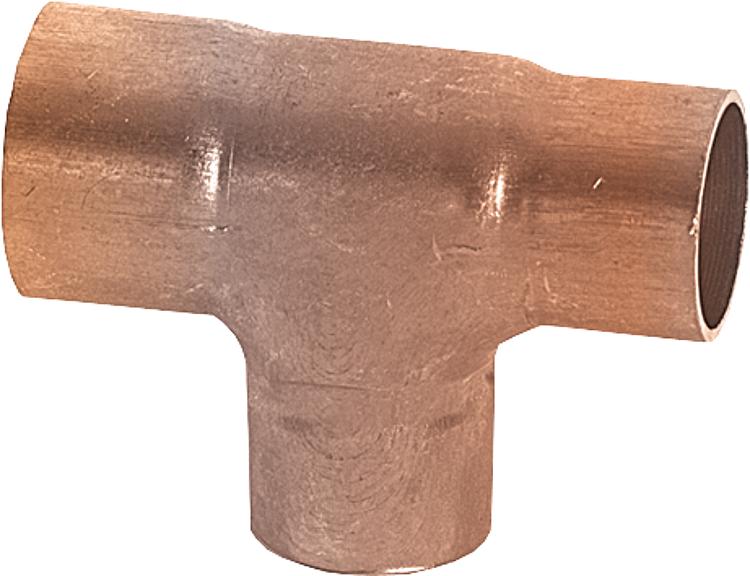 Kupfer-Lötfitting T-Stück reduziert 5130R 14x12x12 mm