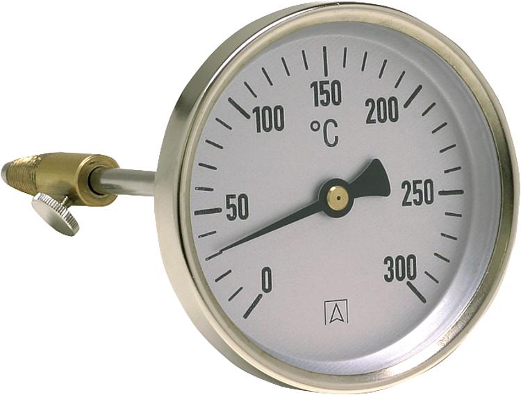 Rauchgasthermometer RT 80 0/300 C 300 mm Fühlerdurchmesser 6 mm