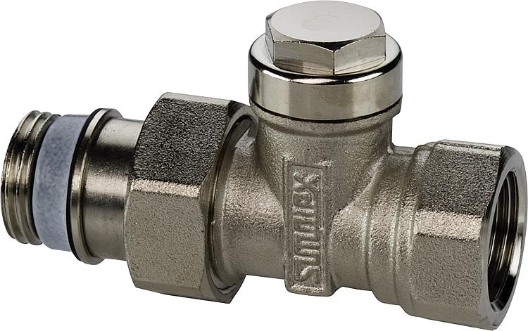 Rücklaufverschraubung Typ IG/N MS vernickelt Ausf.: Durchgang 1/2" AG x 1/2" IG Rücklaufverschraubung Typ IG/N MS vernickelt Ausf.: Durchgang 1/2" AG x 1/2" IG
