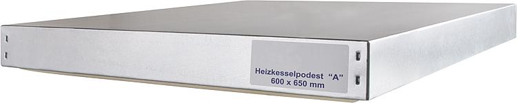 Heizkesselpodest Größe -A- 600 x 650 x 70 mm Heizkesselpodest Größe -A- 600 x 650 x 70 mm