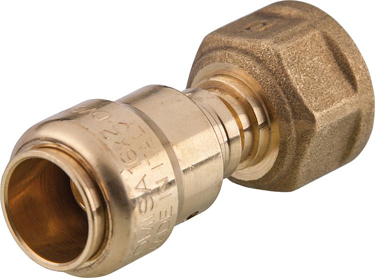 Steckfitting Übergang mit IG 16x2mm - 1/2" Steckfitting Übergang mit IG 16x2mm - 1/2"