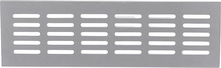 Lüftungsblech Alu 400x100mm Alu-eloxiert EV1 Lüftungsblech Alu 400x100mm Alu-eloxiert EV1