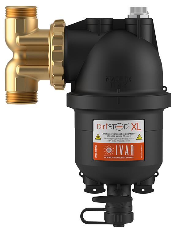 Magnetit- und Schlammabscheider Dirtstop XL Typ BM, DN 25 (1"), AG flachdichtend Magnetit- und Schlammabscheider Dirtstop XL Typ BM, DN 25 (1"), AG flachdichtend