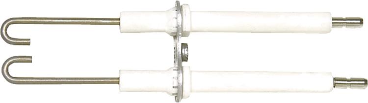 Doppelzündelektrode für Buderus Raketenbrenner BE/BE-A 17-34 kW / Typ 4 L34 / 63 Doppelzündelektrode für Buderus Raketenbrenner BE/BE-A 17-34 kW / Typ 4 L34 / 63