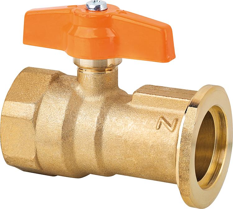 PAW-Pumpenkugelhahn (PK) DN 1 1/4" Messing blank