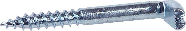 Schraubhaken mit Schlitz und Holzgewinde Art. 7 ø 4,5 x 40 mm, verzinkt, VPE = 100 Stück