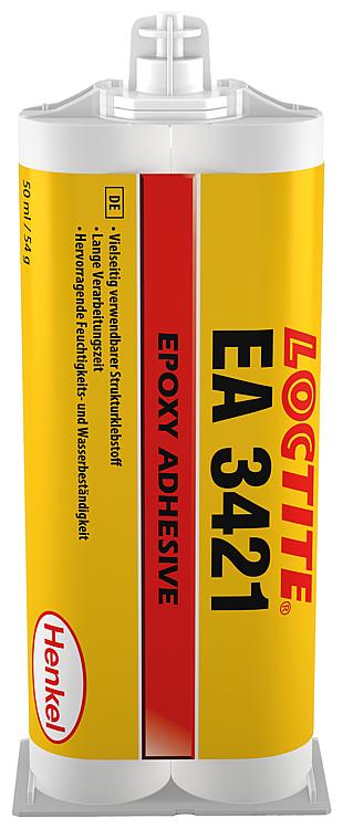 Strukturklebstoff (2K Epoxy) LOCTITE EA 3421, 50ml Doppelkartusche Strukturklebstoff (2K Epoxy) LOCTITE EA 3421, 50ml Doppelkartusche