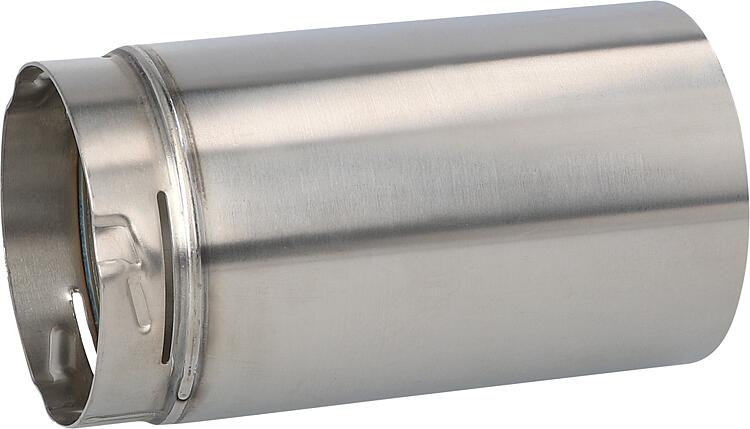 Vorsatzrohr Ø 80 mm, Länge: 140 mm Vorsatzrohr Ø 80 mm, Länge: 140 mm