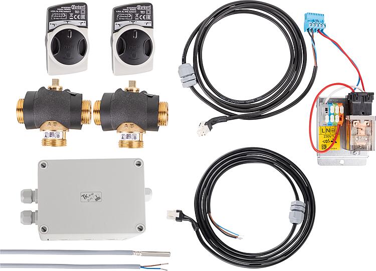 Einbindung Puffer mit Warmwassererzeugung AE für HT/HP/LWPM Einbindung Puffer mit Warmwassererzeugung AE für HT/HP/LWPM
