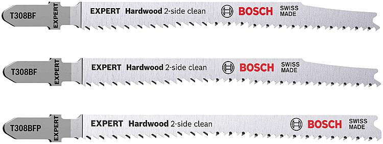 Stichsägeblätter-Set BOSCH® EXPERT   für Kunststoffbeschichtete Platten 3-teilig Stichsägeblätter-Set BOSCH® EXPERT   für Kunststoffbeschichtete Platten 3-teilig