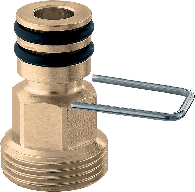 Steckadapter 3/4" AG x 18mm mit Clip Zubehör für Kunststoffverteiler Steckadapter 3/4" AG x 18mm mit Clip Zubehör für Kunststoffverteiler