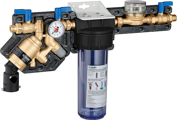 Automatische Füllarmatur mit Entsalzungseinheit Füllkombi BA Plus 0,75ltr. Automatische Füllarmatur mit Entsalzungseinheit Füllkombi BA Plus 0,75ltr.