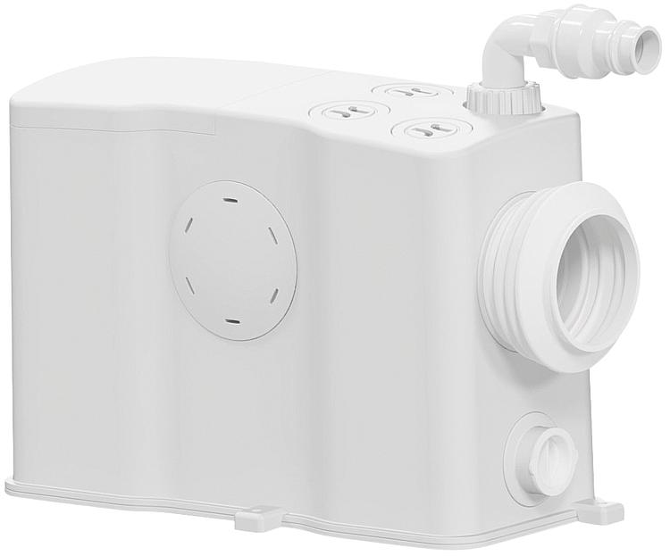 Fäkalien-Hebeanlage Gerios, Direktanschluss oder Vorwandmontage