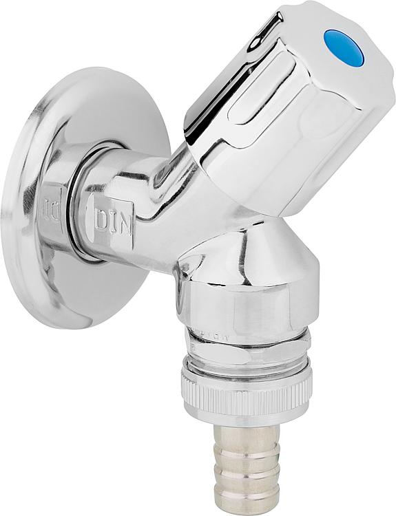 Geräteanschlussventil 1/2" mit Rohrbelüfter + Rückfluss- verhinderer, Typ 32, ve