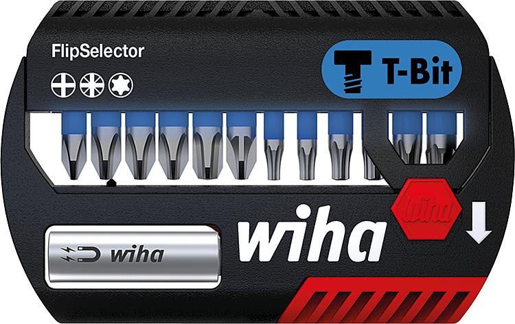 Bitset WIHA® T - Bit 13 - teilig Philips, Pozidriv und TORX® Bitset WIHA® T - Bit 13 - teilig Philips, Pozidriv und TORX®