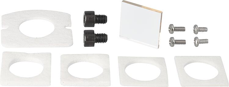 Schauglas 32x32x3mm mit Dichtung, Remeha S45004 Schauglas 32x32x3mm mit Dichtung, Remeha S45004