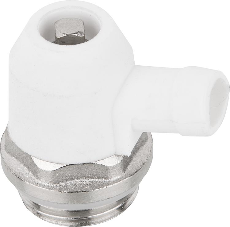 Entleerhahn drehbar 1/2" Messing vernickelt selbstdichtend Entleerhahn drehbar 1/2" Messing vernickelt selbstdichtend