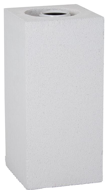 Schachtelement Unifix 165, mit Kunststoff-Abgasleitung, DN80, 500mm Schachtelement Unifix 165, mit Kunststoff-Abgasleitung, DN80, 500mm