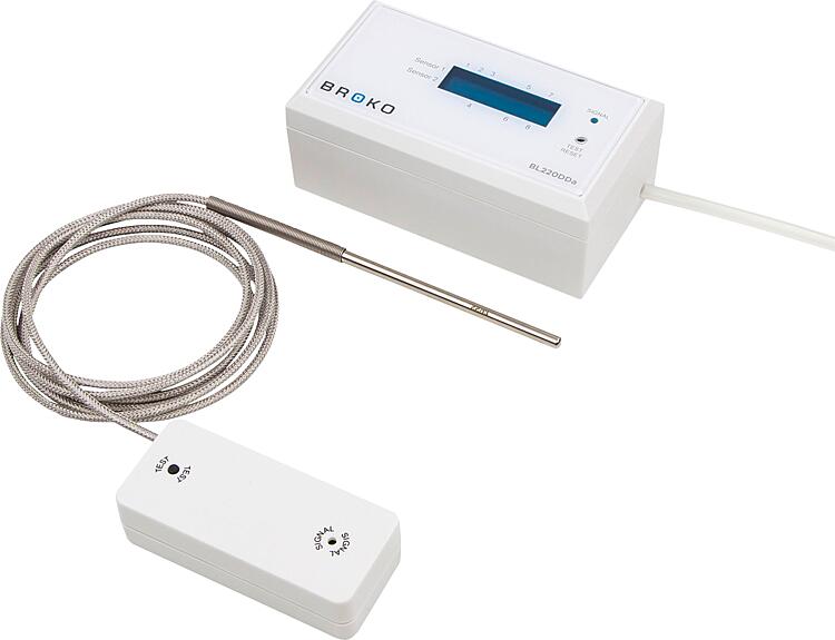 Funk-Differenzdruck- und Temperatursensorsensor BL220DDa+BL220TEMP Set, Aufputz Funk-Differenzdruck- und Temperatursensorsensor BL220DDa+BL220TEMP Set, Aufputz