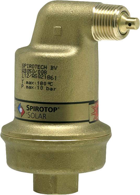 Automatischer Schnellentlüfter SpirotopSolar DN15(1/2") IG Automatischer Schnellentlüfter SpirotopSolar DN15(1/2") IG