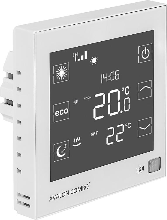 Funk-Raumthermostat, Avalon Combo+ P, 230V Funk-Raumthermostat, Avalon Combo+ P, 230V