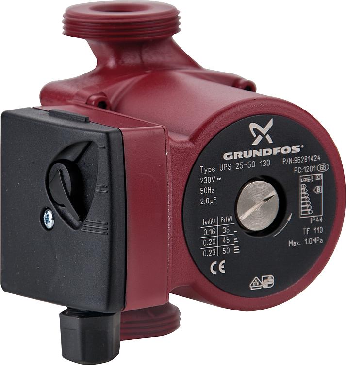 Umwälzpumpe UPS 25-50, 130mm, passend für Buderus GB102/112 Umwälzpumpe UPS 25-50, 130mm, passend für Buderus GB102/112