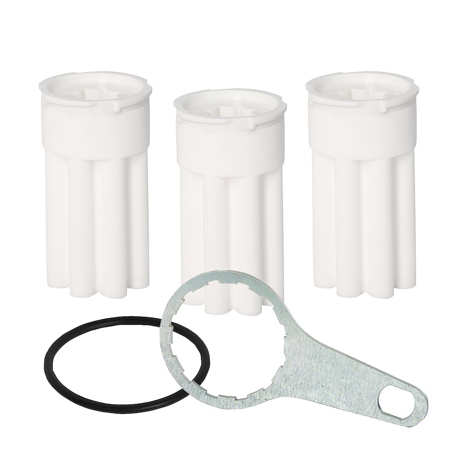 Ölfilterset (3 Stk) 35µm Siku weiß inkl. O-Ring und Metallschlüssel Ölfilterset (3 Stk) 35µm Siku weiß inkl. O-Ring und Metallschlüssel