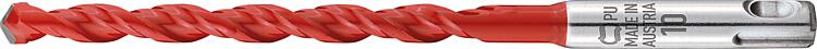 Mehrzweckbohrer ALPEN Profi Multicut mit verkürztem SDS-Plus Schaft Ø 10 mm, Länge 450 mm