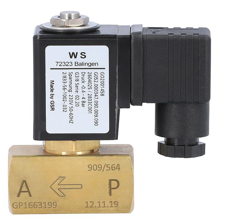 Heberschutzventil Typ A5256/1002/032 3/8"-0,4-4 bar/230V Heberschutzventil Typ A5256/1002/032 3/8"-0,4-4 bar/230V