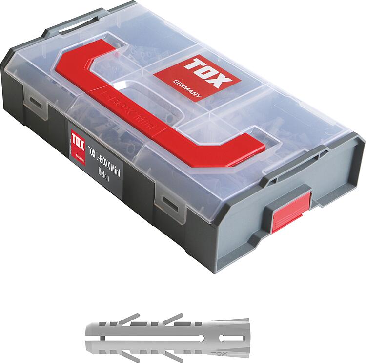 TOX L-BOXX Mini Beton Spreizdübel Barracuda 296 teilig TOX L-BOXX Mini Beton Spreizdübel Barracuda 296 teilig