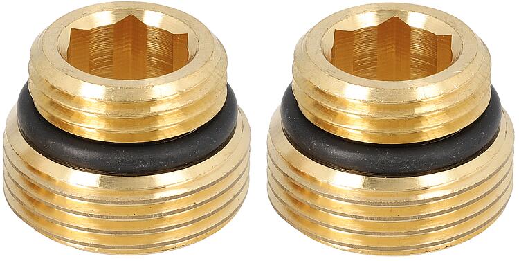 Übergangsnippel messing DN20(3/4") x DN15(1/2") flachdichtend, VPE 2 Stk Übergangsnippel messing DN20(3/4") x DN15(1/2") flachdichtend, VPE 2 Stk