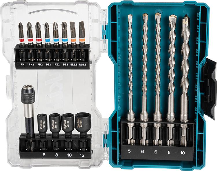 Bit-Bohrer-Set Makita 18-teilig, E-07026