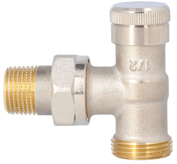 Rücklaufverschraubung Danfoss RLV15, Eckform DN15 (1/2") x DN20 (3/4") Eurokonus Rücklaufverschraubung Danfoss RLV15, Eckform DN15 (1/2") x DN20 (3/4") Eurokonus