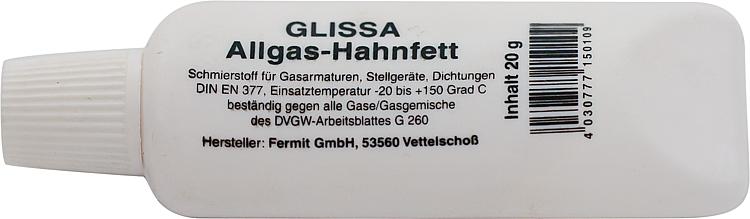 Allgas-Hahnfett GLISSA FERMIT 20g Tube Allgas-Hahnfett GLISSA FERMIT 20g Tube