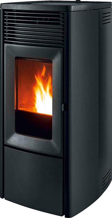 Pelletofen MCZ EGO Hydromatic 8 R, Grundgerät mit Verkleidung Schwarz Metall , 8,0 KW Pelletofen MCZ EGO Hydromatic 8 R, Grundgerät mit Verkleidung Schwarz Metall , 8,0 KW