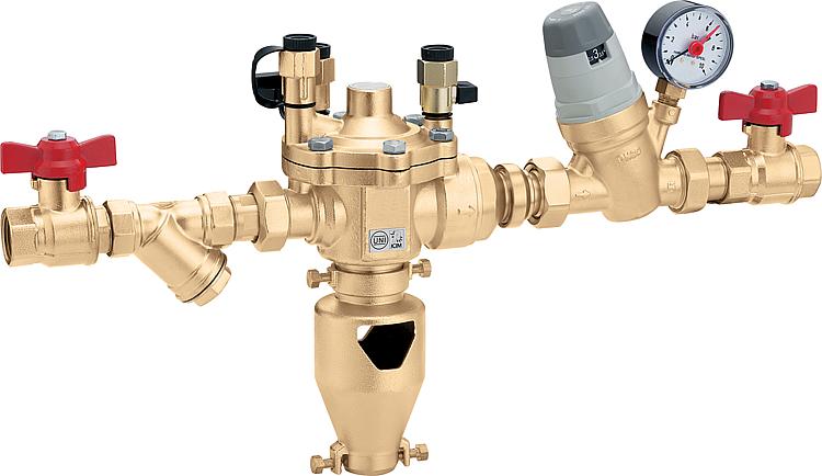 Automatische Füllarmatur 3/4" mit Systemtrenner Typ BA Druckeinstellbereich: 1-6 Automatische Füllarmatur 3/4" mit Systemtrenner Typ BA Druckeinstellbereich: 1-6