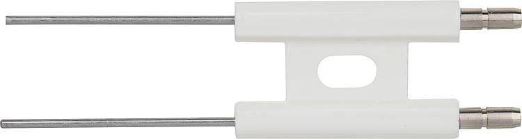 Doppel-Zündelektrode Universal 4,0 mm, Draht gerade 40 mm passend für MEKU-Misch Doppel-Zündelektrode Universal 4,0 mm, Draht gerade 40 mm passend für MEKU-Misch