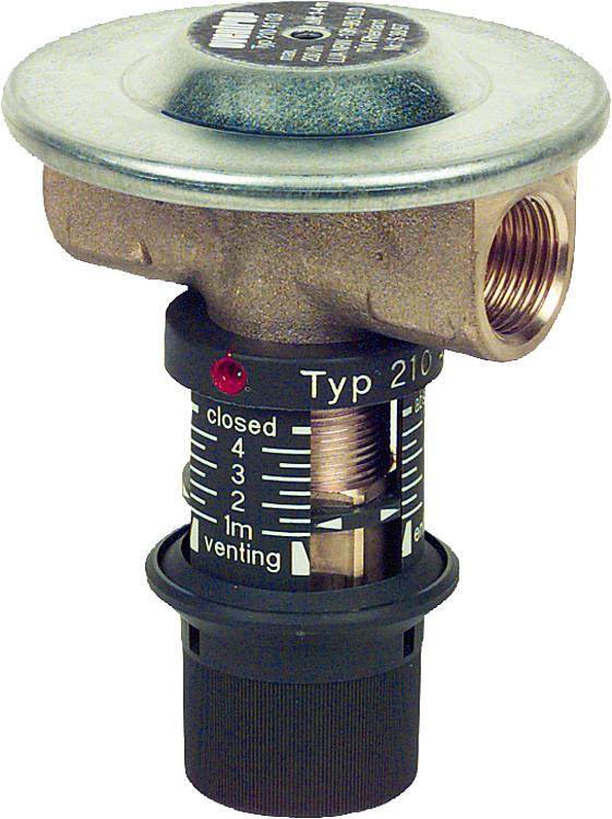 Verstellbares Membran-Antiheberventil Oventrop "Oilstop V" 1-4m 210 42 03 Verstellbares Membran-Antiheberventil Oventrop "Oilstop V" 1-4m 210 42 03