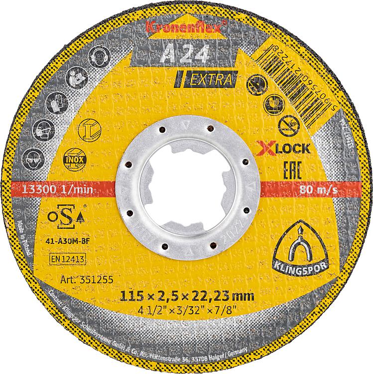 Trennscheibe KLINGSPOR 115x2,5x22,23mm Trennscheibe KLINGSPOR 115x2,5x22,23mm