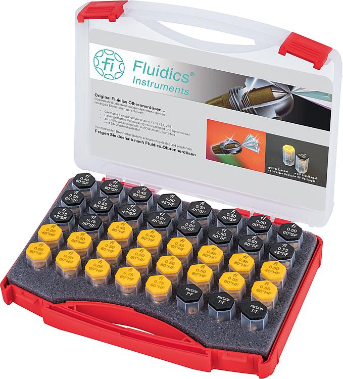 Düsenkoffer fluidics SF/HF/FixDrip