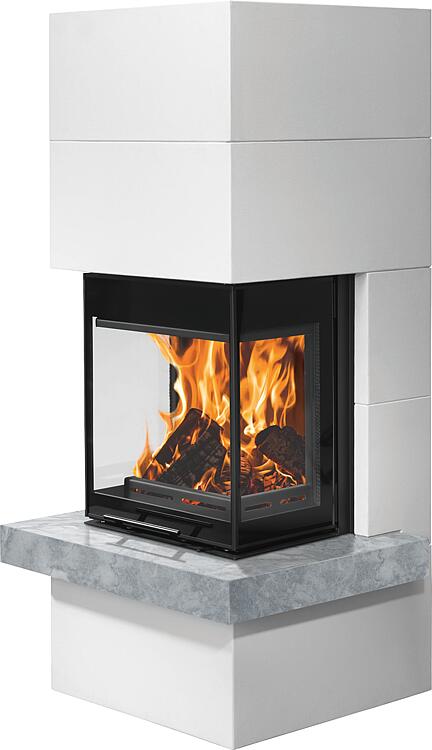 Kaminofen Oranier Club Tre Sims Naturstein Grau