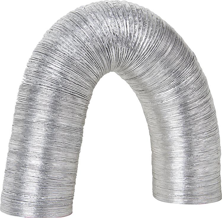 Flexrohr Aluminium NW160 Länge 10m, mitDrahteinlage