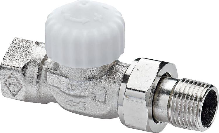 Thermostat-Ventilunterteil IMI V-exact II, umgekehrter Fluss, DN10 (3/8"), Durch Thermostat-Ventilunterteil IMI V-exact II, umgekehrter Fluss, DN10 (3/8"), Durch