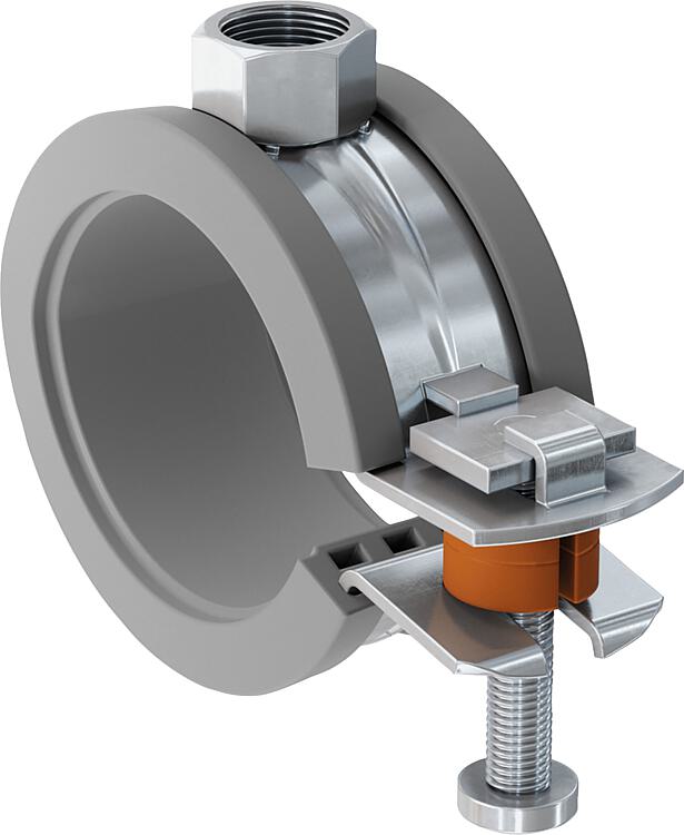 Gelenkrohrschelle Fischer FKS 15-19