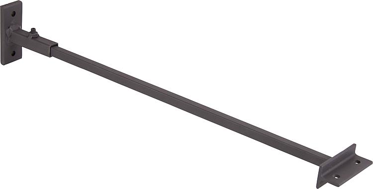 lackierter Wandhalter, schwarz lackierter Wandhalter, schwarz